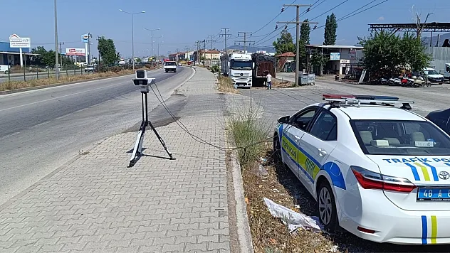 Fethiye Çevre Yolu'nda radar denetimi başladı