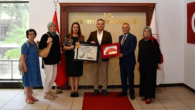 Fethiye'de 15 Temmuz ruhunu yaşatan anlamlı ziyaret