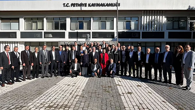 Fethiye'de 19 Ekim Muhtarlar Günü törenle kutlandı