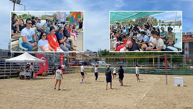 Fethiye'de 19 Mayıs etkinliklerine plaj voleybolu renk kattı