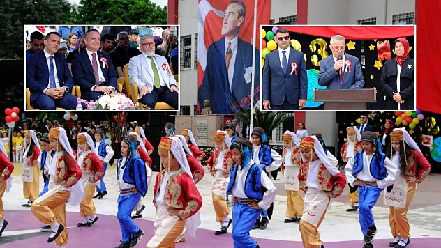 Fethiye'de 23 Nisan sevinci: Öğrencilerden alkış alan gösteriler