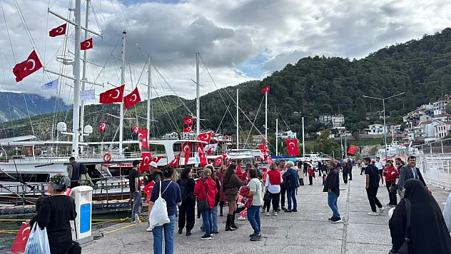 Fethiye'de 29 Ekim heyecanı: Deniz korteji için hazırlıklar sürüyor