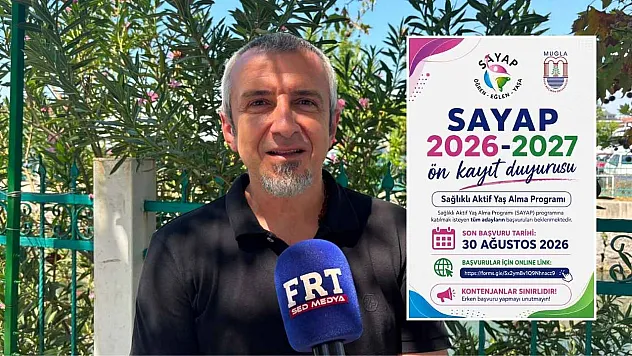 Fethiye'de 60 yaş üstü vatandaşlar için SAYAP kayıtları başladı