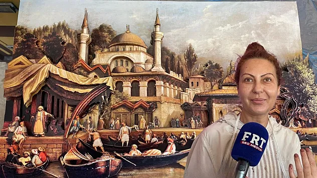 Fethiye'de ahşap boyama ve rölyef kurslarıyla hem üretim hem sohbet