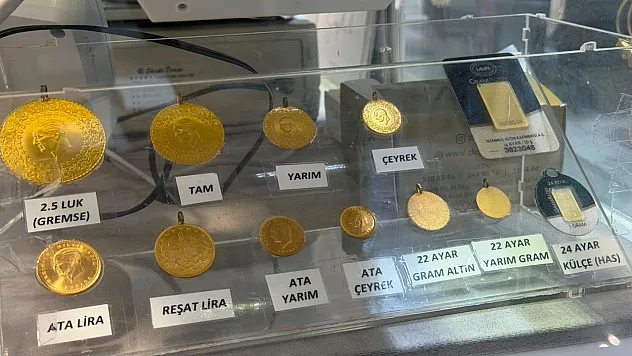 Fethiye'de altın fiyatları: Çeyrek altın 10 bin 650 liradan satışta