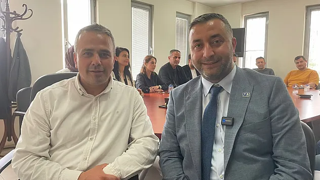 Fethiye'de Anahtar Parti'den Esnaf Odasına ziyaret