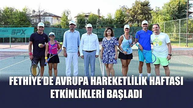 Fethiye'de Avrupa Hareketlilik Haftası Etkinlikleri Başladı