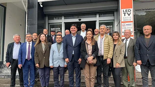 Fethiye'de Başkan Karaca'dan Şoförler Odası'na hayırlı olsun ziyareti