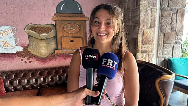 Fethiye'de Boksör Seren Ay Çetin: 'Kalbim Kubilay'ın kazanmasından yana'