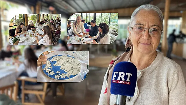 Fethiye'de çini sanatıyla zamana iz: Anılar sonsuza taşınıyor