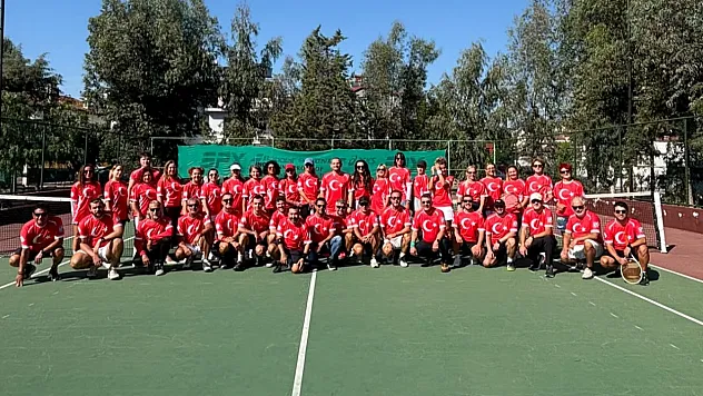 Fethiye'de Cumhuriyet Bayramı'na özel tenis turnuvası