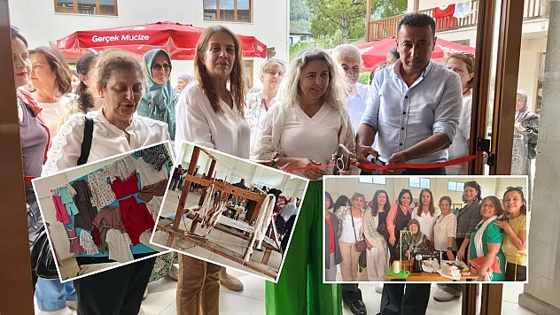 Fethiye'de dastar sergisi: Kadın emeği geleneksel dokumayı yaşatıyor