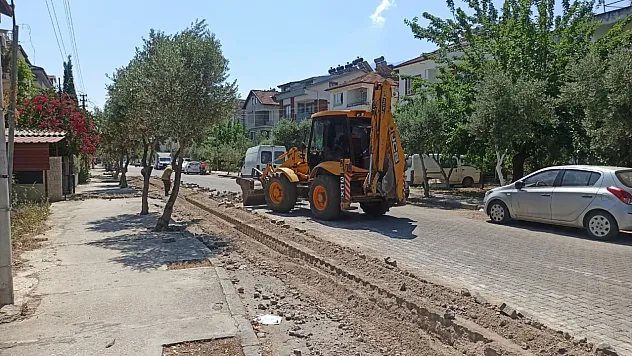 Fethiye'de dijital altyapı çalışması: 5G için kazı çalışması başladı