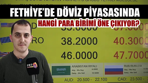 Fethiye'de döviz piyasasında hangi para birimi öne çıkıyor?
