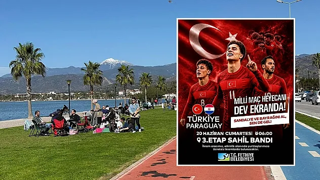 Fethiye'de Dünya Kupası Heyecanı