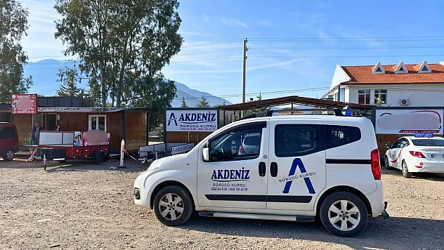Fethiye'de ehliyete yoğun ilgi: Adaylar sınava hazır