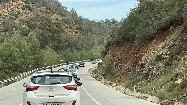 Fethiye'de festival sebebiyle trafik yoğunluğu