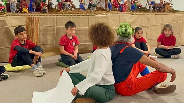 Fethiye'de 'Geçmişten Geleceğe Kültürümüz' projesiyle masallar çocuklarla buluştu