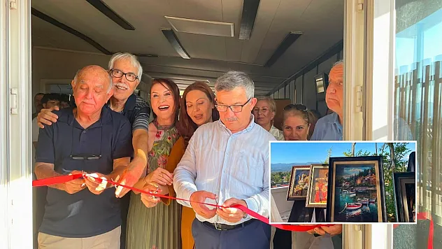 Fethiye'de Gülden Temel Erdönmez'in Rölyef Sergisi Sanatseverlerden Yoğun İlgi Gördü