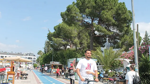 Fethiye'de güneşli hava hâkim