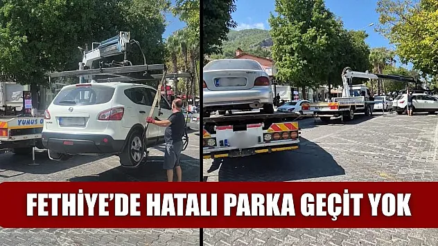 Fethiye'de Hatalı Parka Geçit Yok