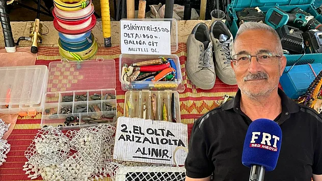 Fethiye'de 'İkinci El Pazarı' hem esnafa hem vatandaşa nefes oluyor