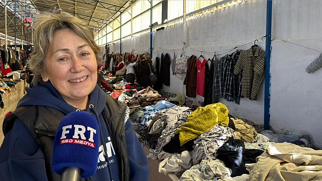 Fethiye'de ikinci el pazarı üniversitelilere umut oluyor