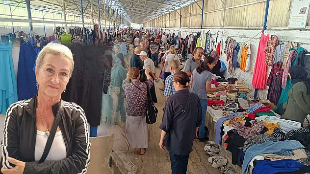 Fethiye'de ikinci el pazarında esnafın kanal boyu talebi