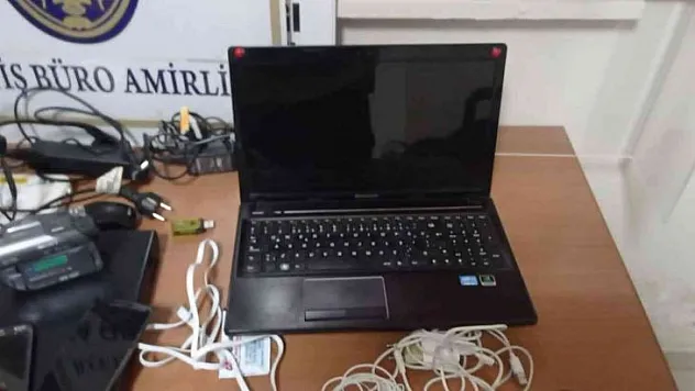Fethiye'de iş yerinden bilgisayar çaldığı öne sürülen zanlı tutuklandı