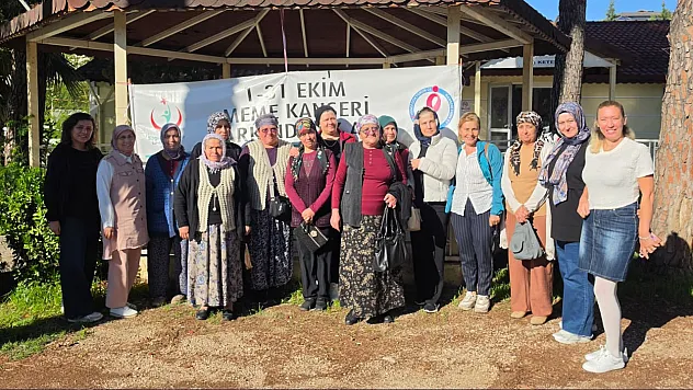 Fethiye'de kanser taramaları için kırsal mahallelere ulaşım desteği