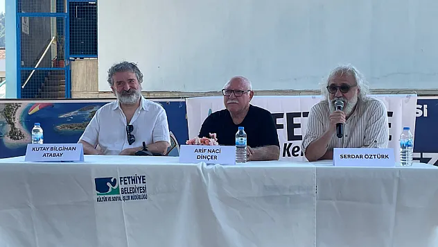 Fethiye'de 'Karikatür ve Mitoloji' Söyleşisi Büyük İlgi Gördü