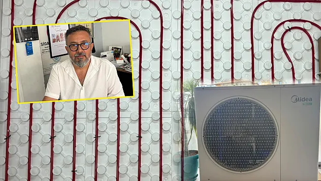 Fethiye'de kış kapıyı çalmadan ısınma hazırlığı: Isı pompalarının montajları başladı