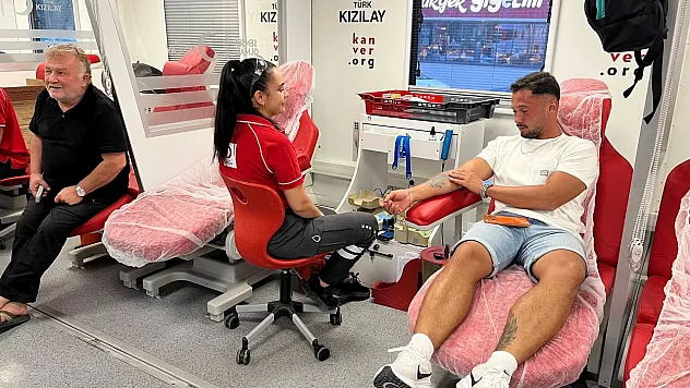 Fethiye'de Kızılay'dan Kan Bağışı Kampanyası
