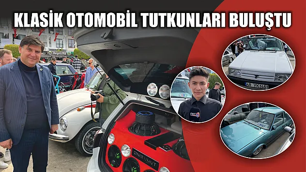 Fethiye'de klasik otomobil tutkunları buluştu