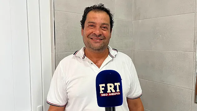 Fethiye'de Kuzu Yaşar'dan pazar esnafına serinleten jest