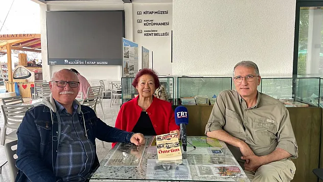 Fethiye'de Mayıs Ayının Kitabı 'Ömrüm' Oldu