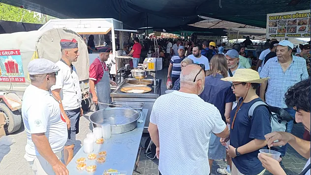 Fethiye'de merhum İsmail Balaban'ın ruhuna lokma hayrı