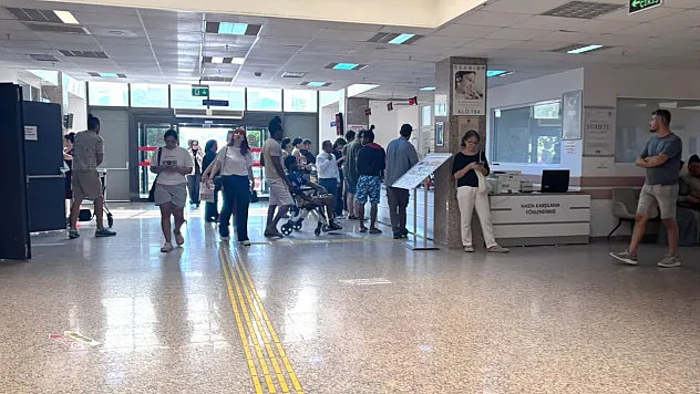 Fethiye'de mevsim nezlesi şikâyeti hastanede yoğunluk oluşturdu