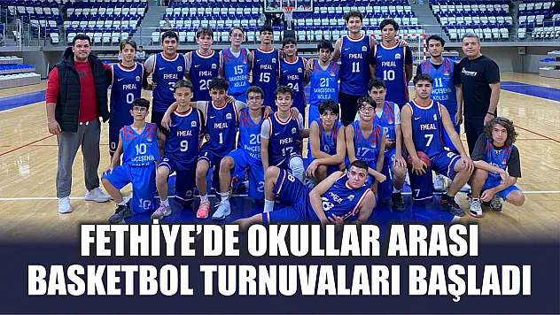 Fethiye'de Okullar Arası Basketbol Turnuvaları Başladı