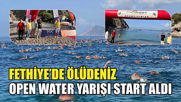 Fethiye'de Ölüdeniz Open Water yarışı start aldı