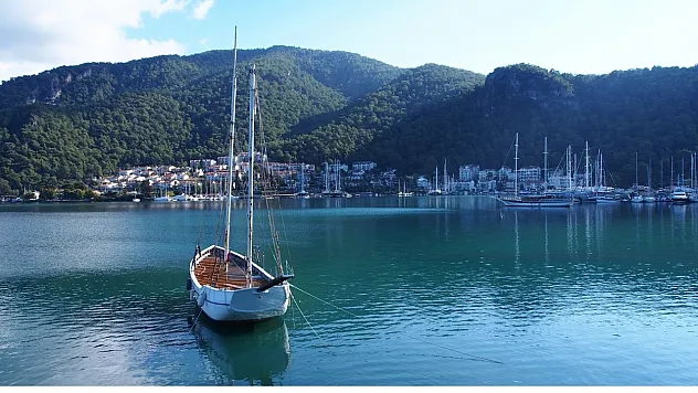 Fethiye'de Parçalı Bulutlu Hava Hakim
