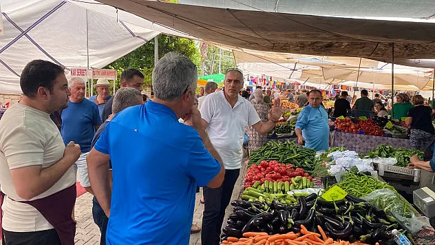 Fethiye'de pazar tezgahlarına sıkı denetim