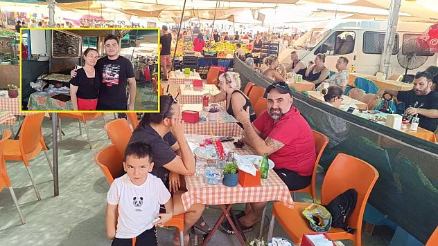 Fethiye'de Pazarda Gözleme Satarak İki Çocuğunu Üniversitede Okutuyor