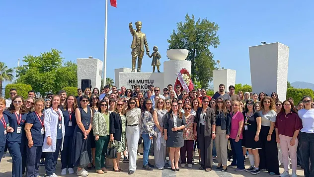 Fethiye'de sağlık kahramanları için anlamlı gün: Hemşirelik Haftası başladı