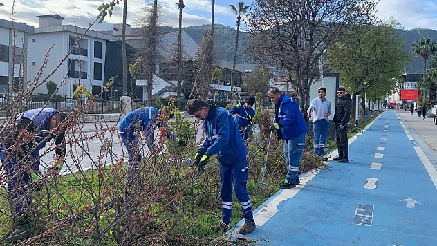 Fethiye'de Sahil Bandı yeni sezona hazırlanıyor