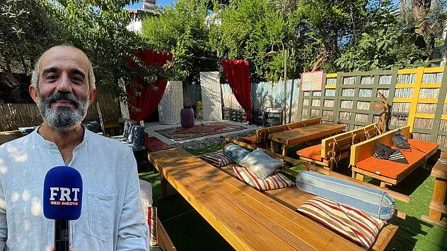 Fethiye'de sanat, kafe ve sahne aynı çatıda buluştu: 'Mutlu Bahçe'