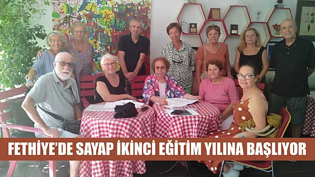 Fethiye'de SAYAP ikinci eğitim yılına başlıyor