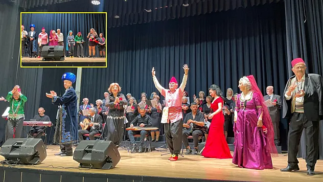Fethiye'de SAYAP kursiyerlerinden konser ve tiyatro akşamı