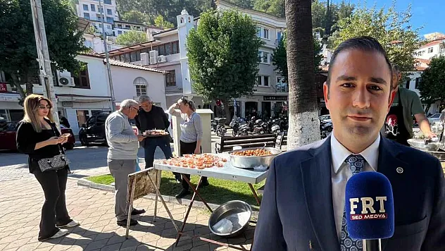 Fethiye'de Sevim Mutlu Yıldız hayrına lokma dağıtıldı