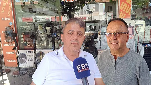 Fethiye'de sıcaklar vantilatör ve klima talebini artırdı